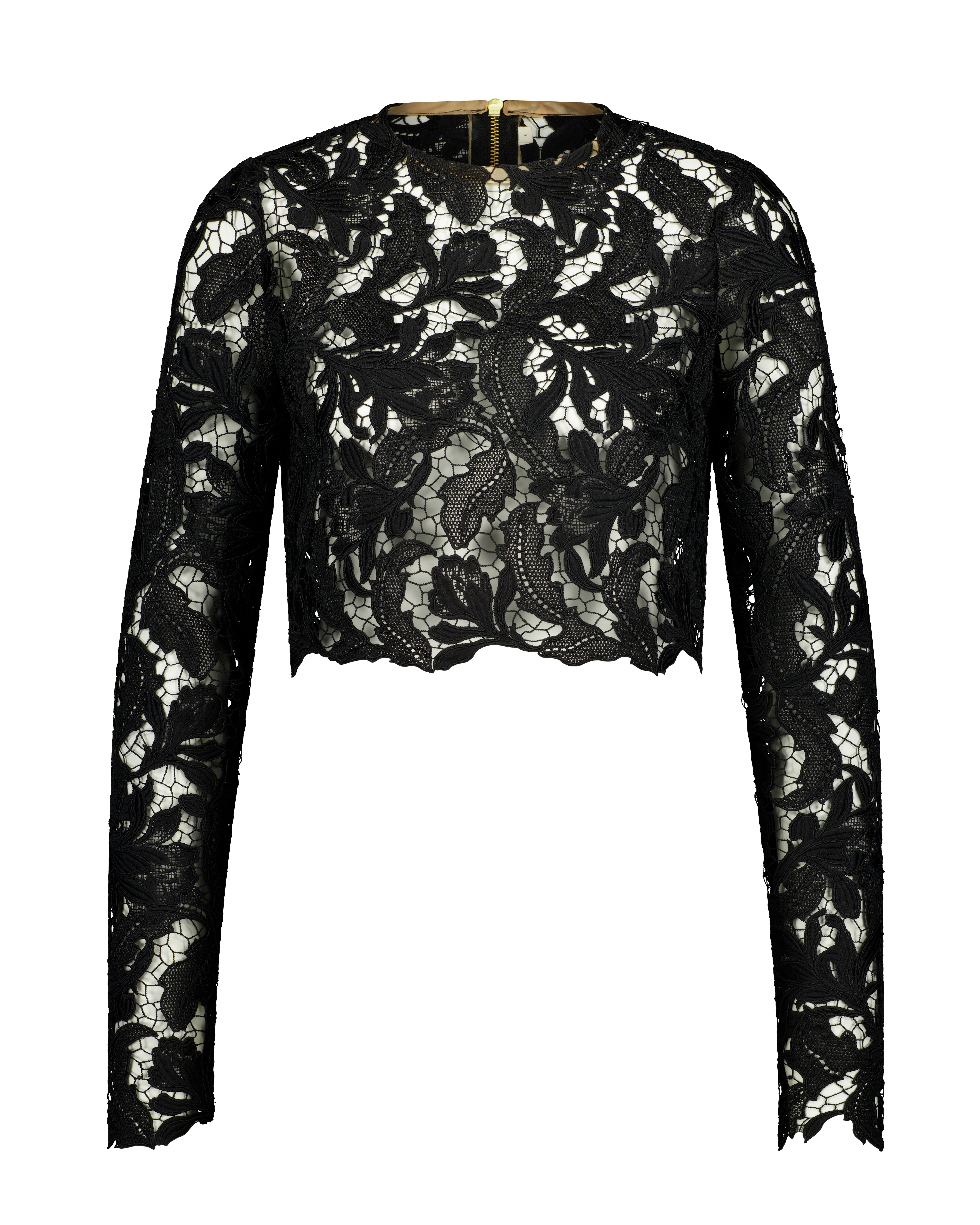 The Florentine Lace Top / Noir - Image 2