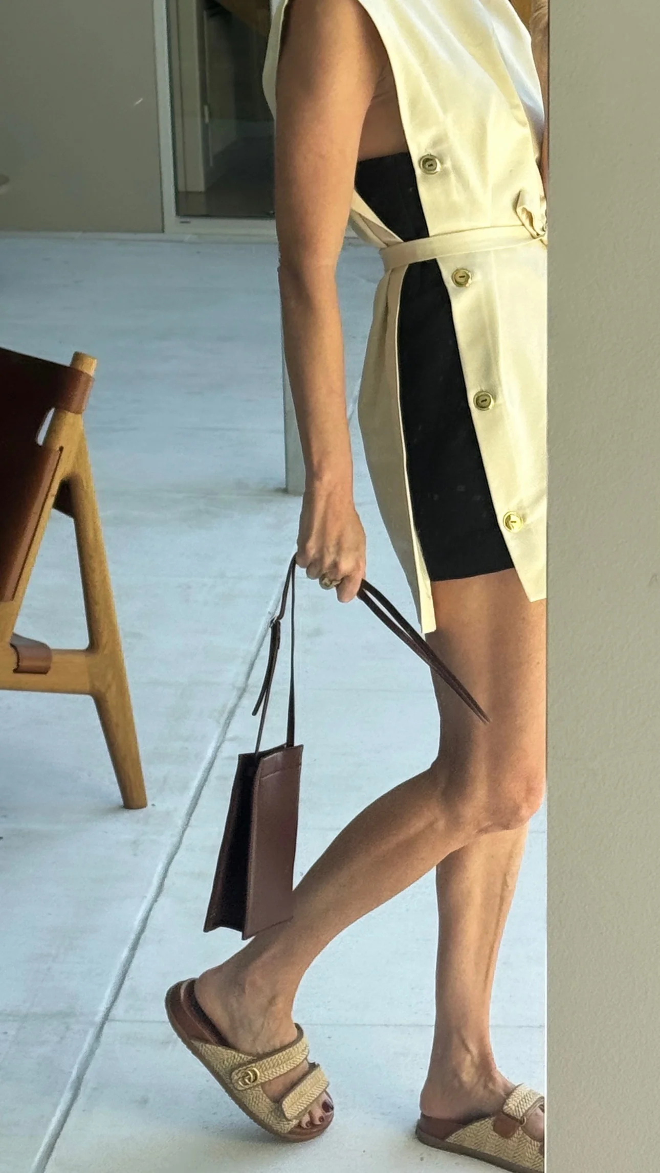 Hermes Tunic Dress / Cream - Image 3