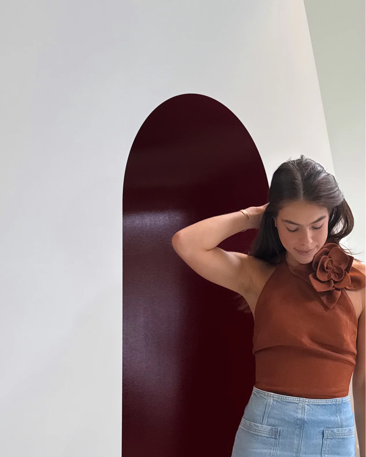 Rosa Top / Brick