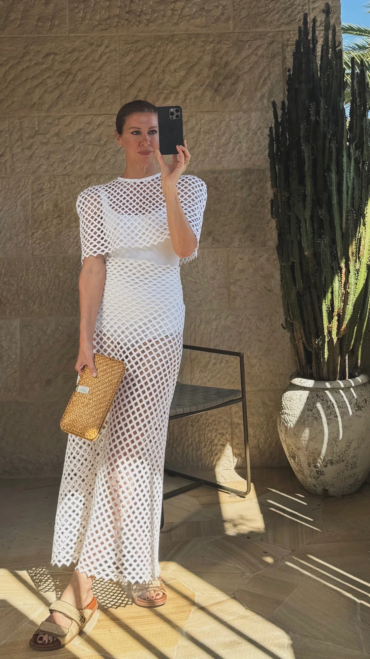 Villa Savoye Skirt / Bianco - Image 2