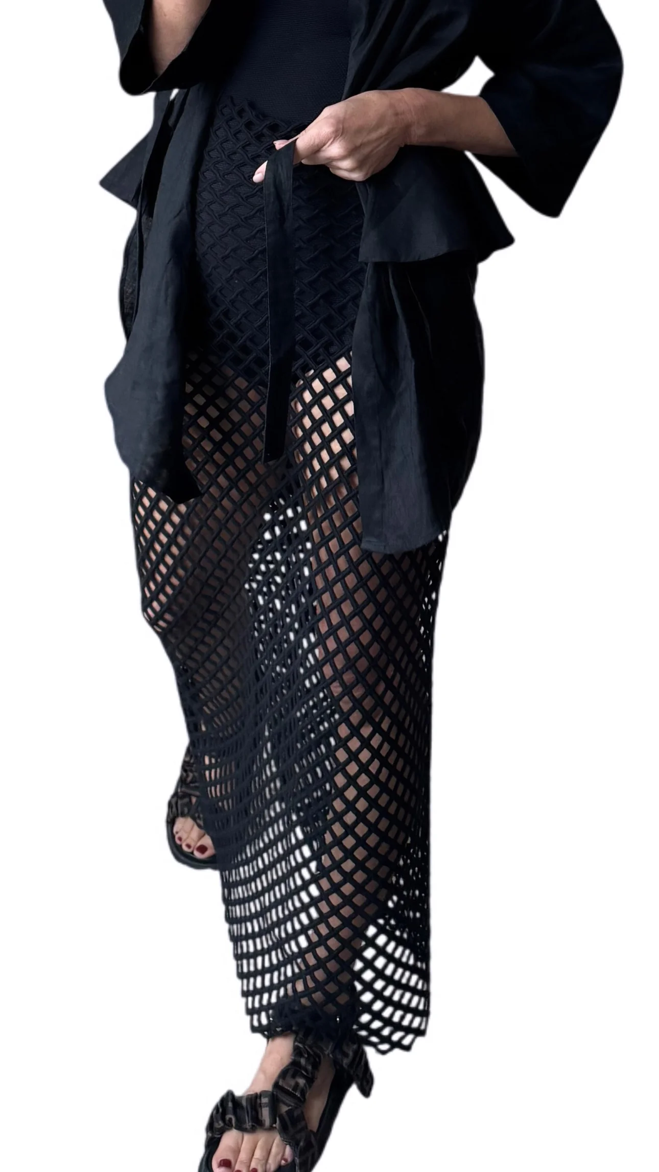 Villa Savoye Skirt / Noir - Image 8